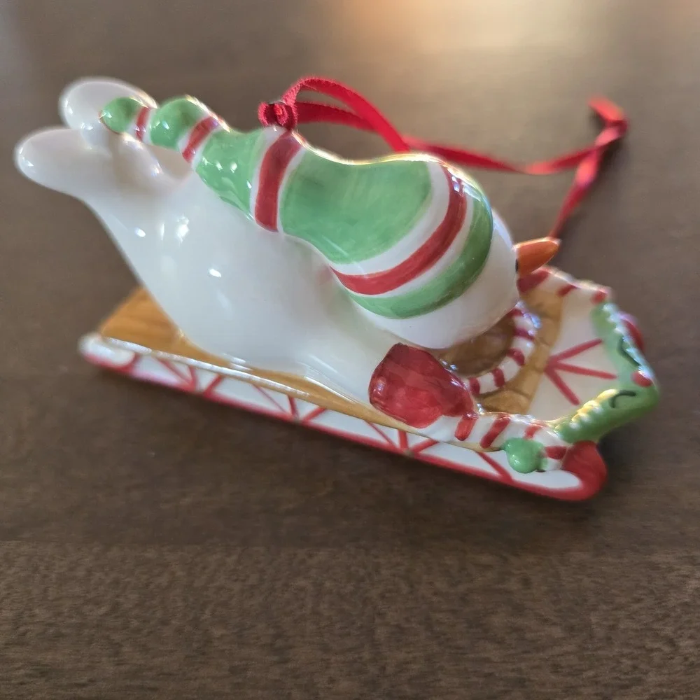 Longaberger bluster sledding